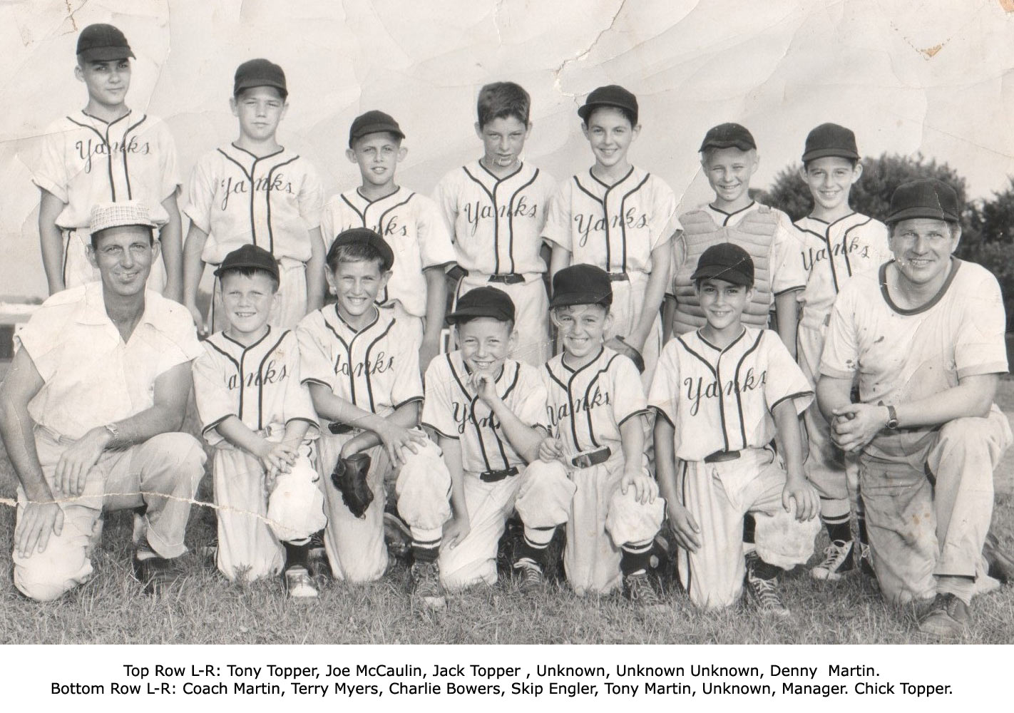 1956 Yankee team Photo